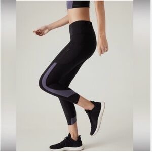 Athleta Black Ultimate Stash Leggings